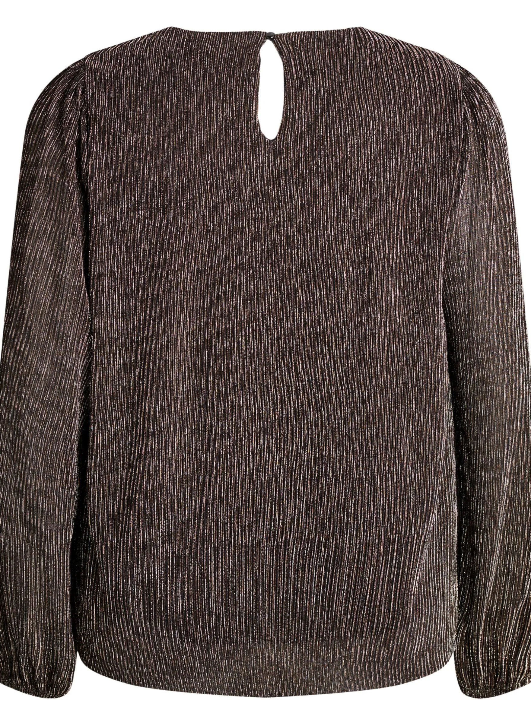 Partybluse mit Glitzerstreifen und langen Ärmeln