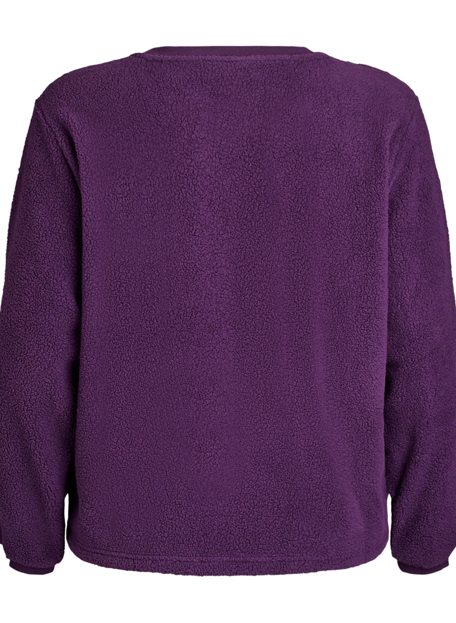 Pullover aus weichem Teddyfleece