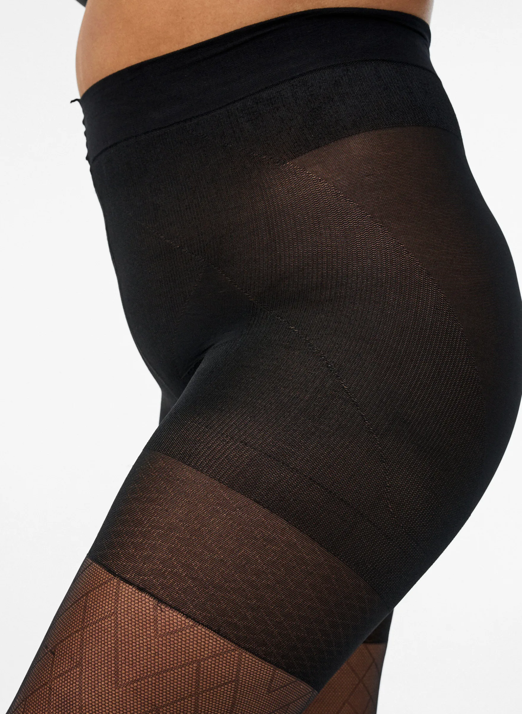 Push-up-Strumpfhose 50 den mit Muster