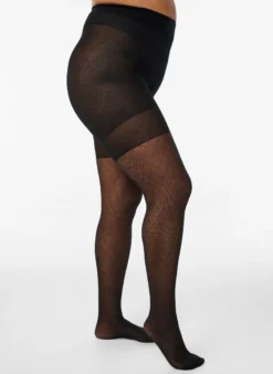 Push-up-Strumpfhose 50 den mit Muster