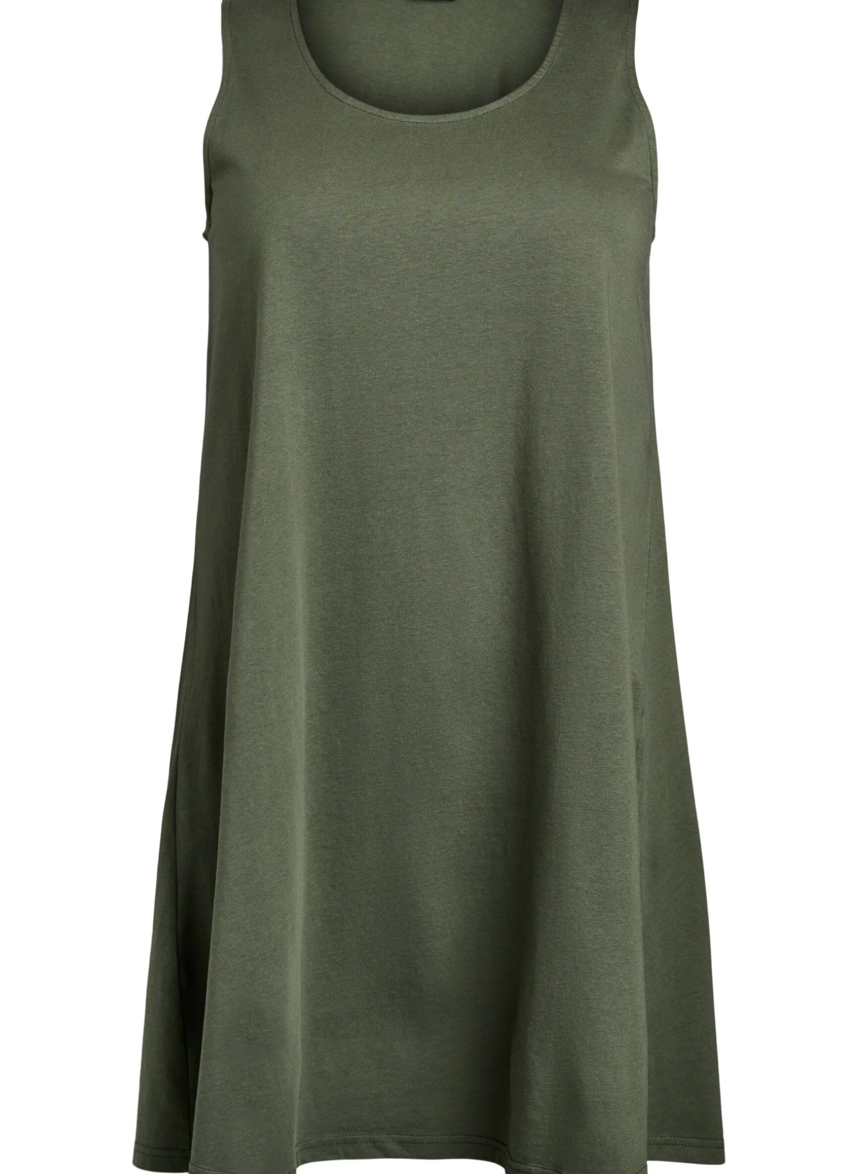 Ärmelloses Kleid in A-Linie