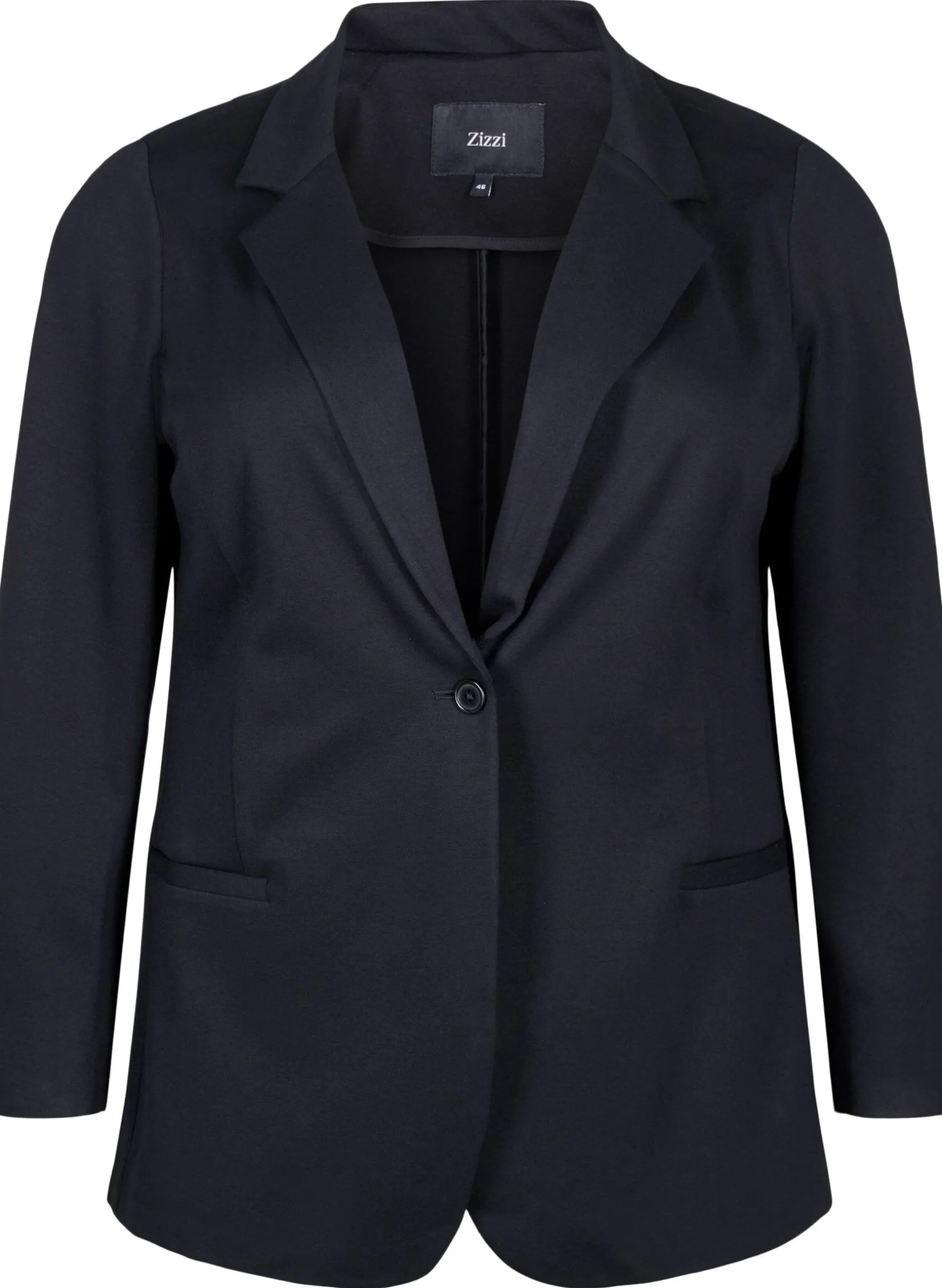 Schlichter Blazer mit Knopfverschluss