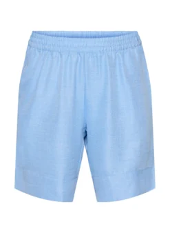 Shorts mit Taschen und hoher Taille
