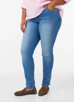 Slim Fit Emily Jeans mit normaler Taillenhöhe