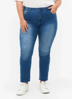 Slim Fit Emily Jeans mit normaler Taillenhöhe