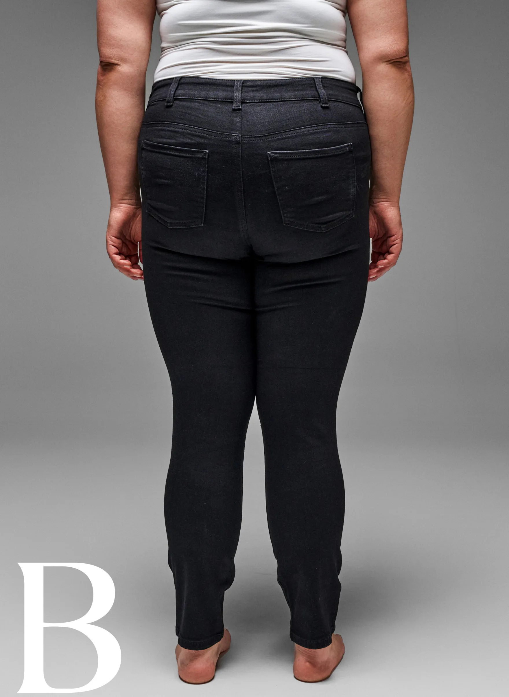 Slim fit Jeans mit normaler Taille