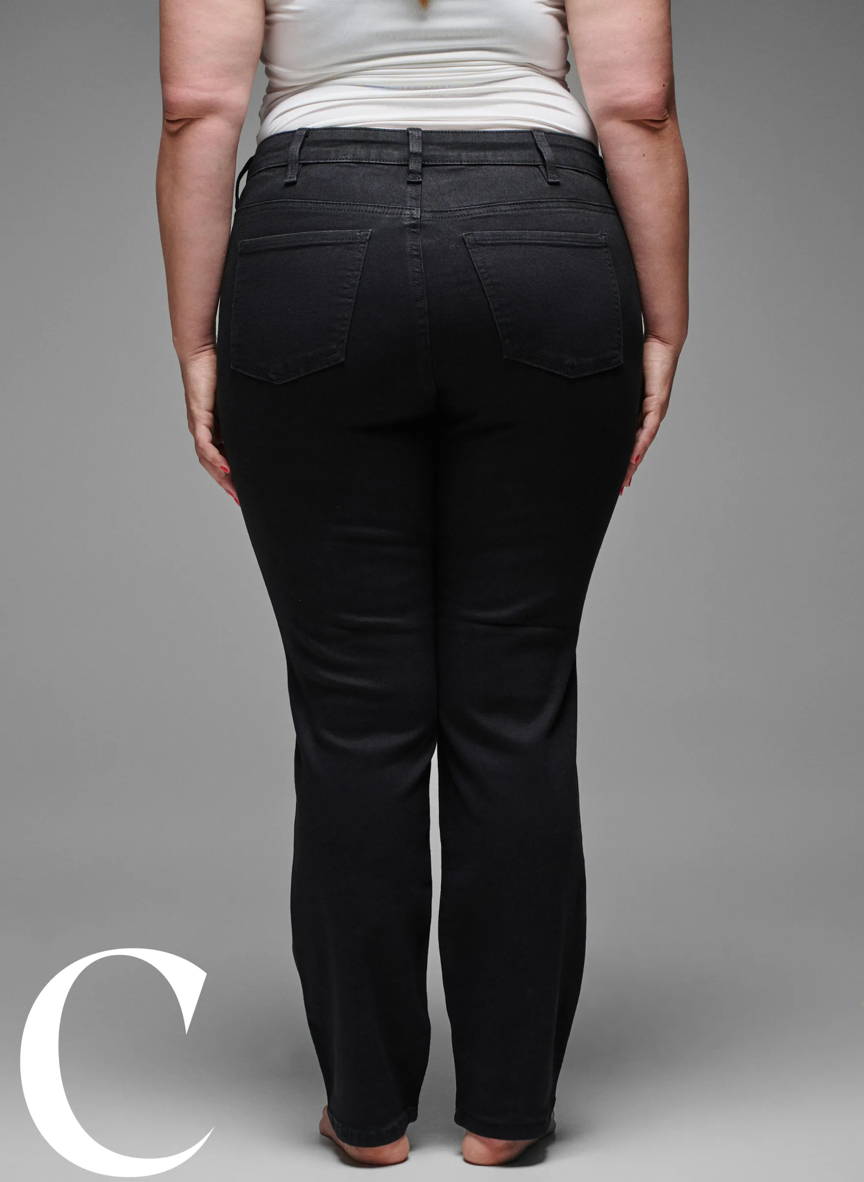 Slim fit Jeans mit normaler Taille