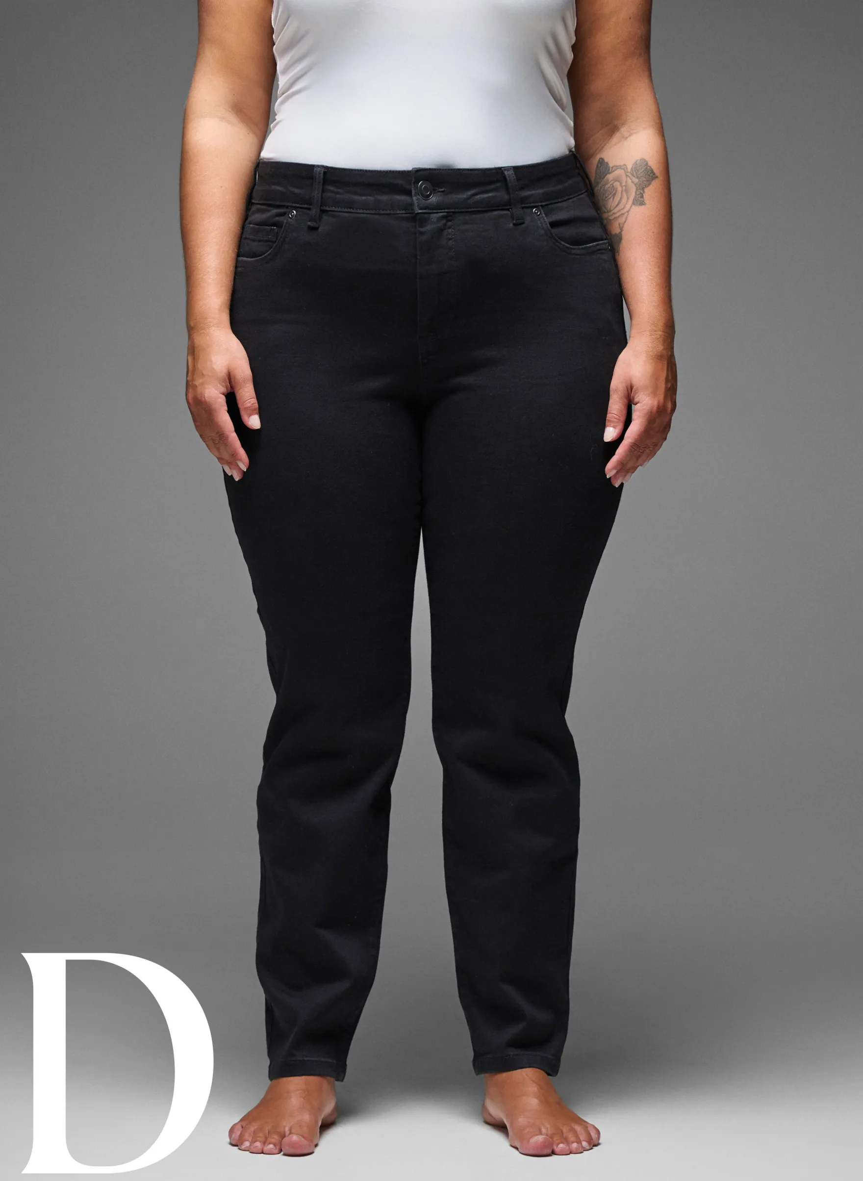 Slim fit Jeans mit normaler Taille