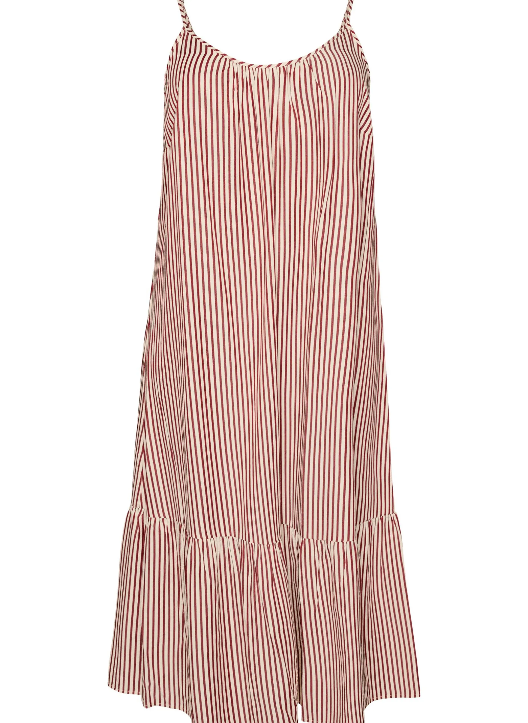 Sommerkleid mit Streifen und A-Linie
