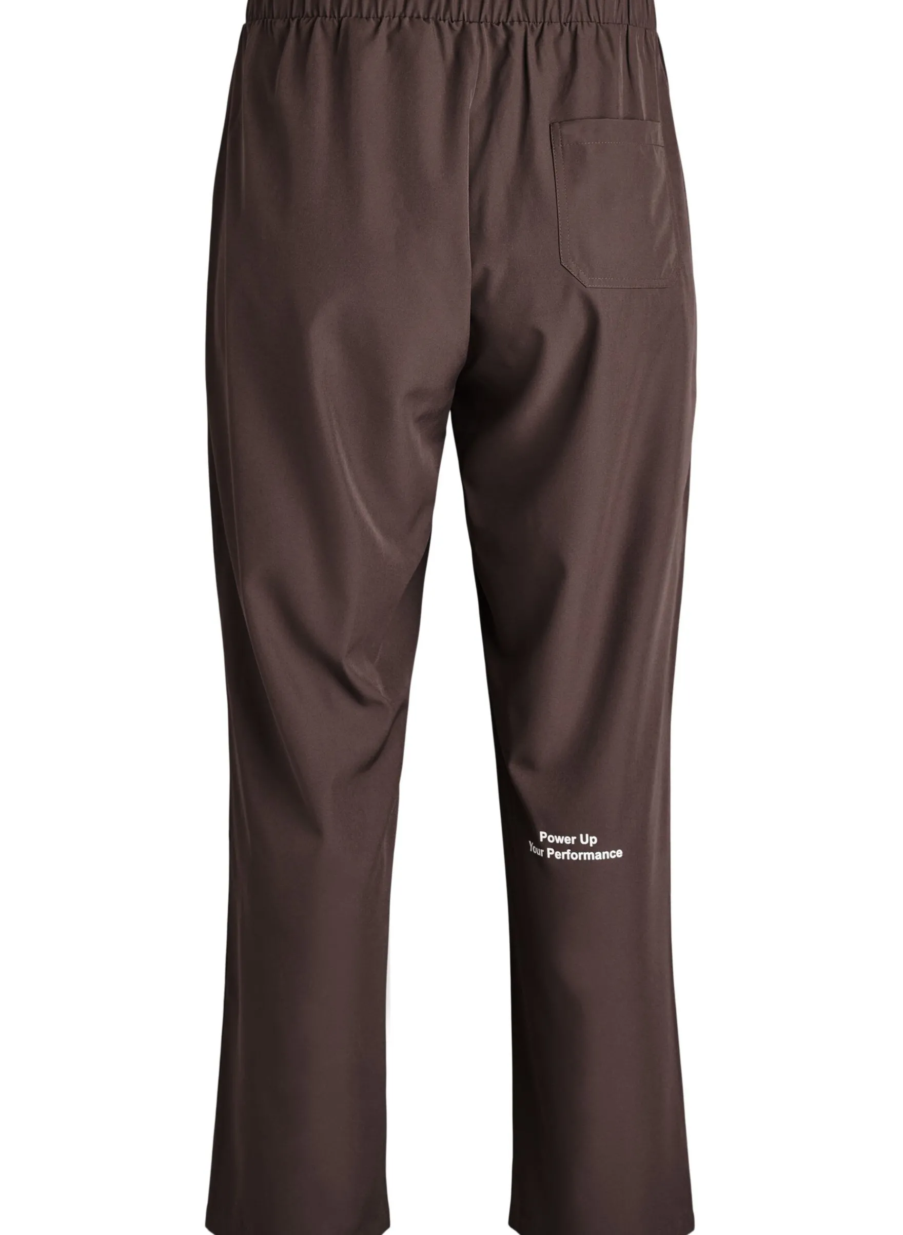 Sportliche Hose mit hoher Taille und geraden Beinen