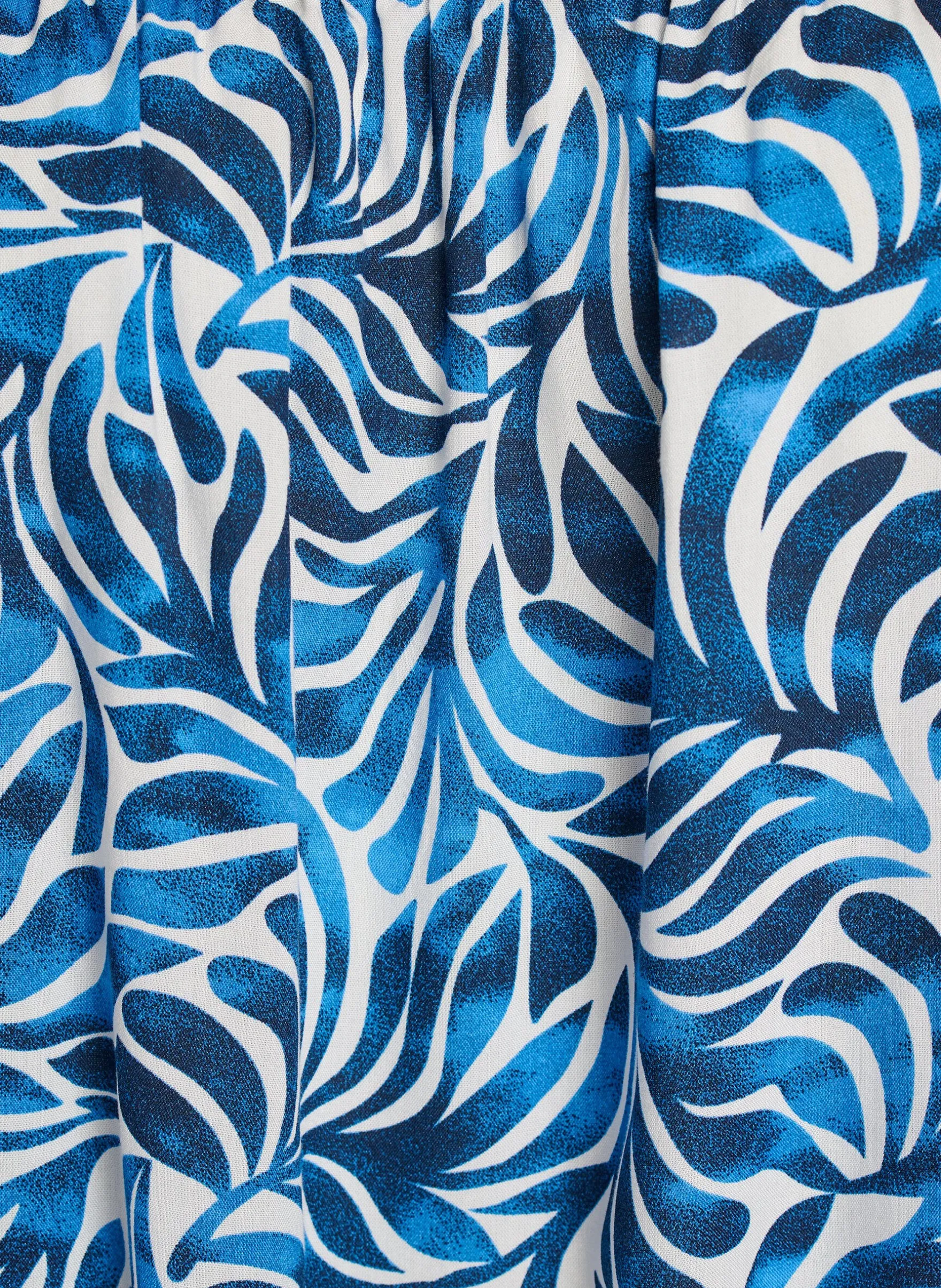 Strandkleid aus Viskose mit Print