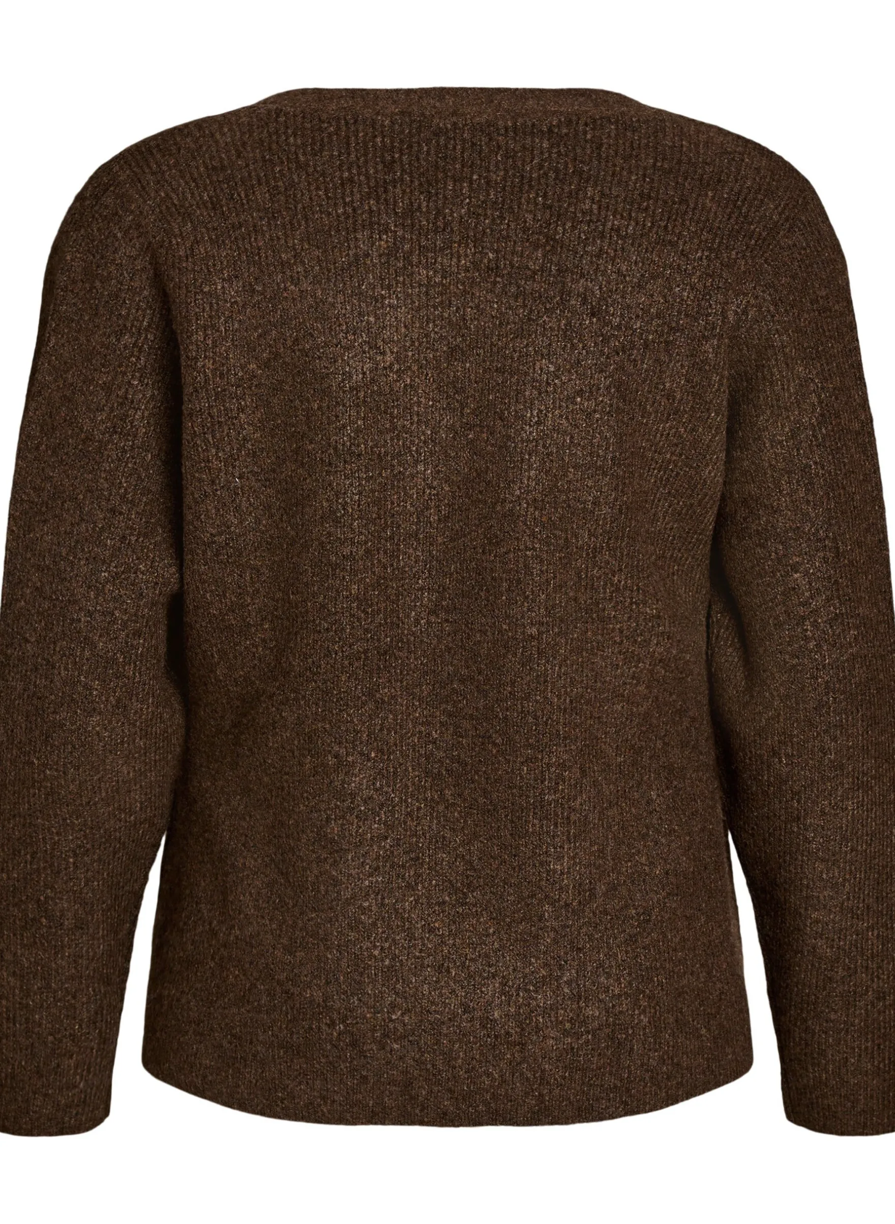 Strickjacke mit asymmetrischem Verschluss