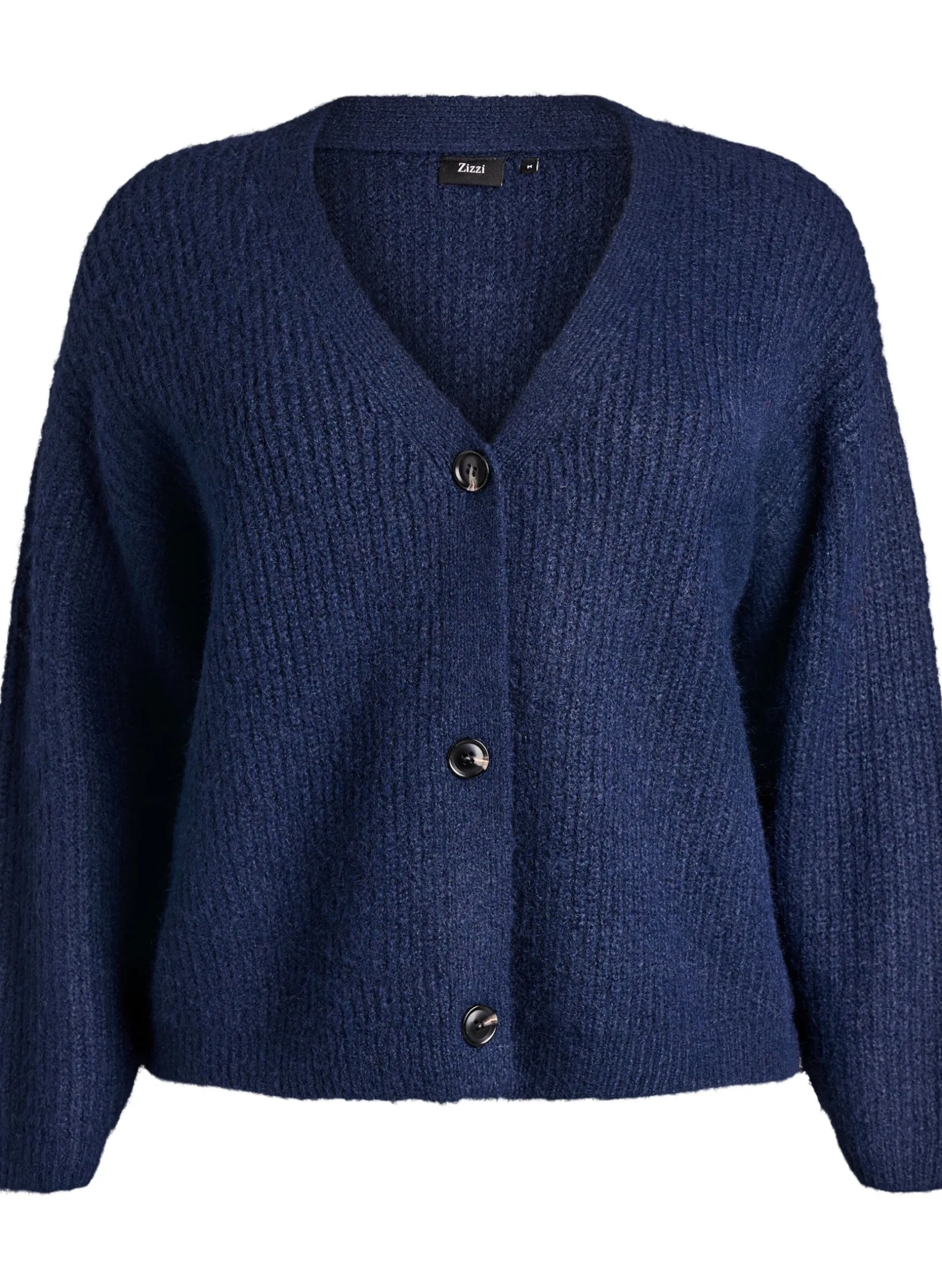Strickjacke mit V-Ausschnitt