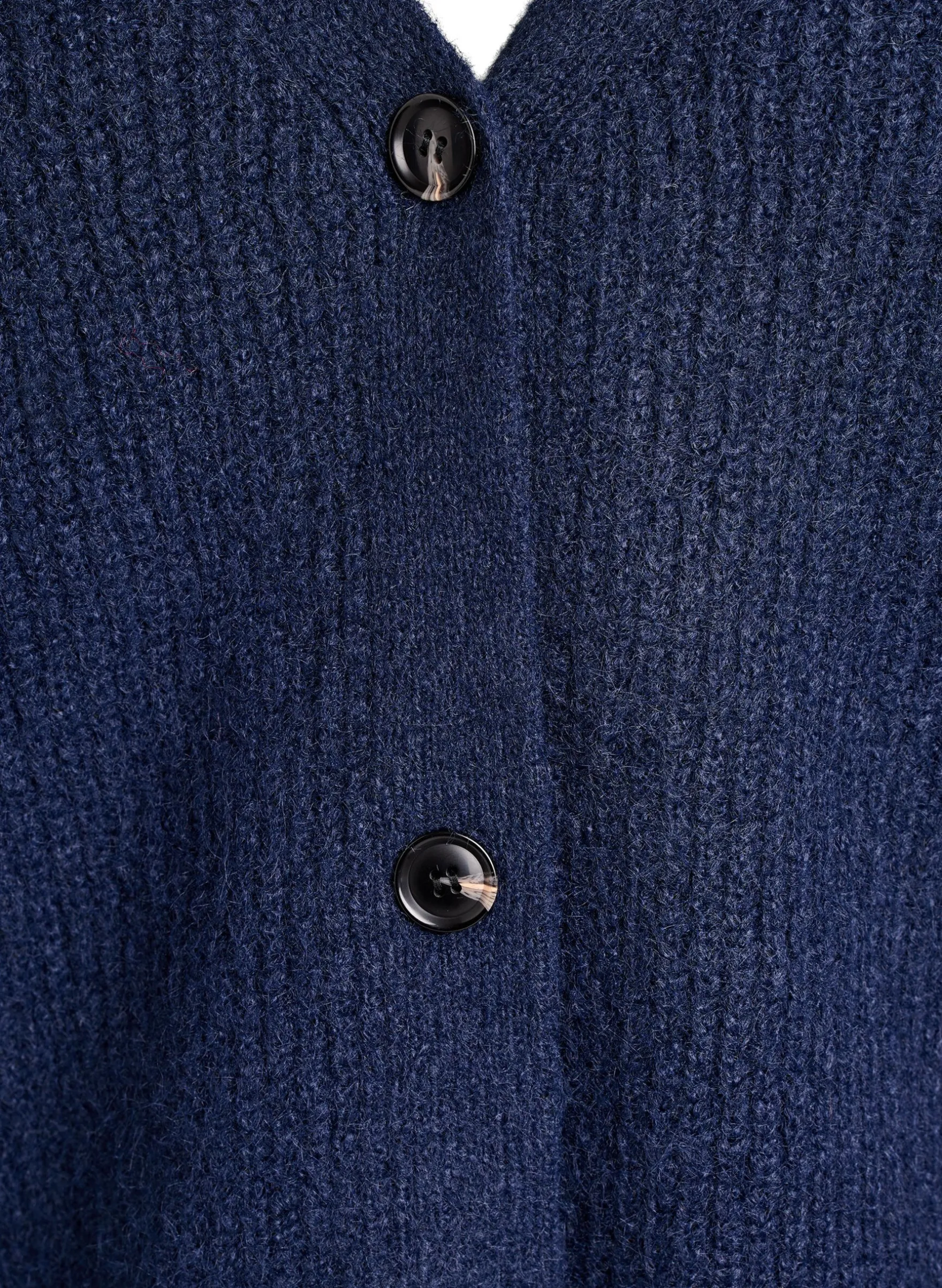 Strickjacke mit V-Ausschnitt