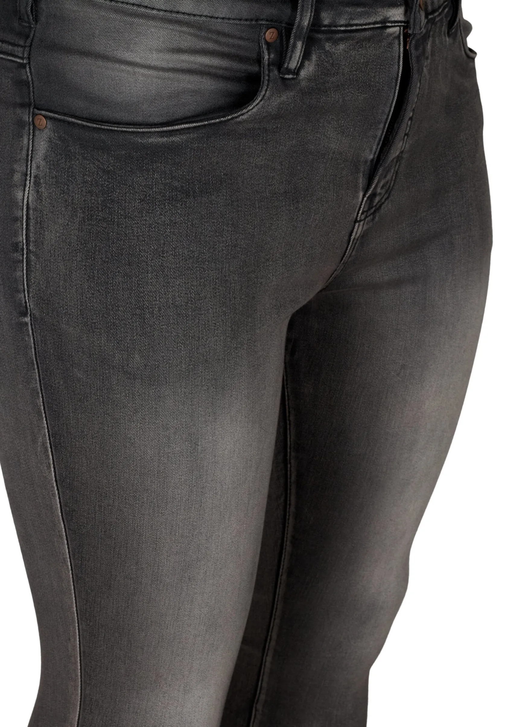 Super Slim Amy Jeans mit hoher Taille