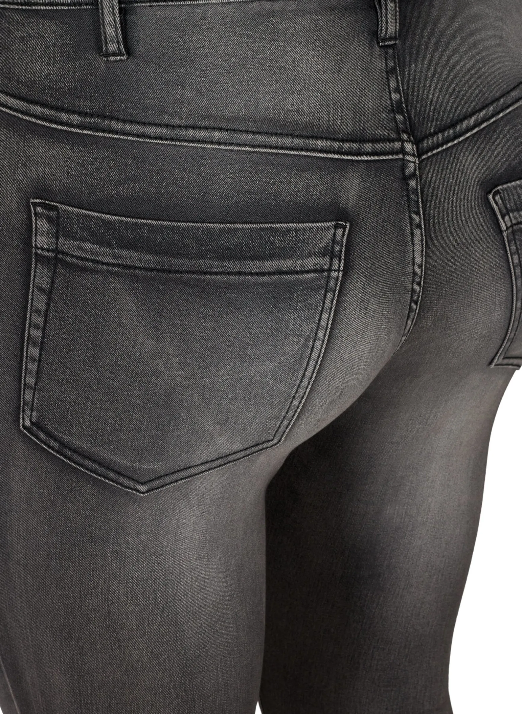 Super Slim Amy Jeans mit hoher Taille