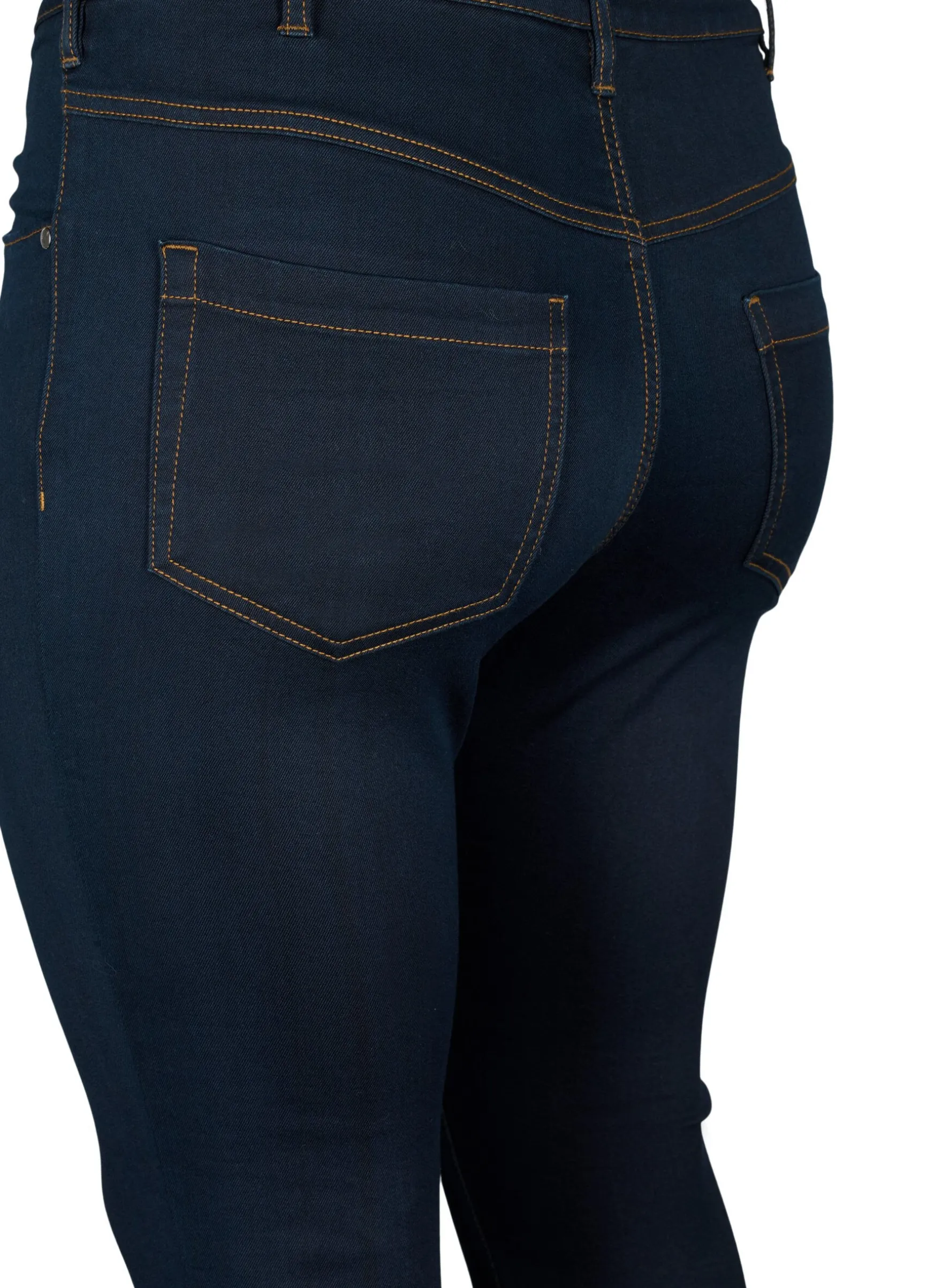 Super Slim Amy Jeans mit hoher Taille