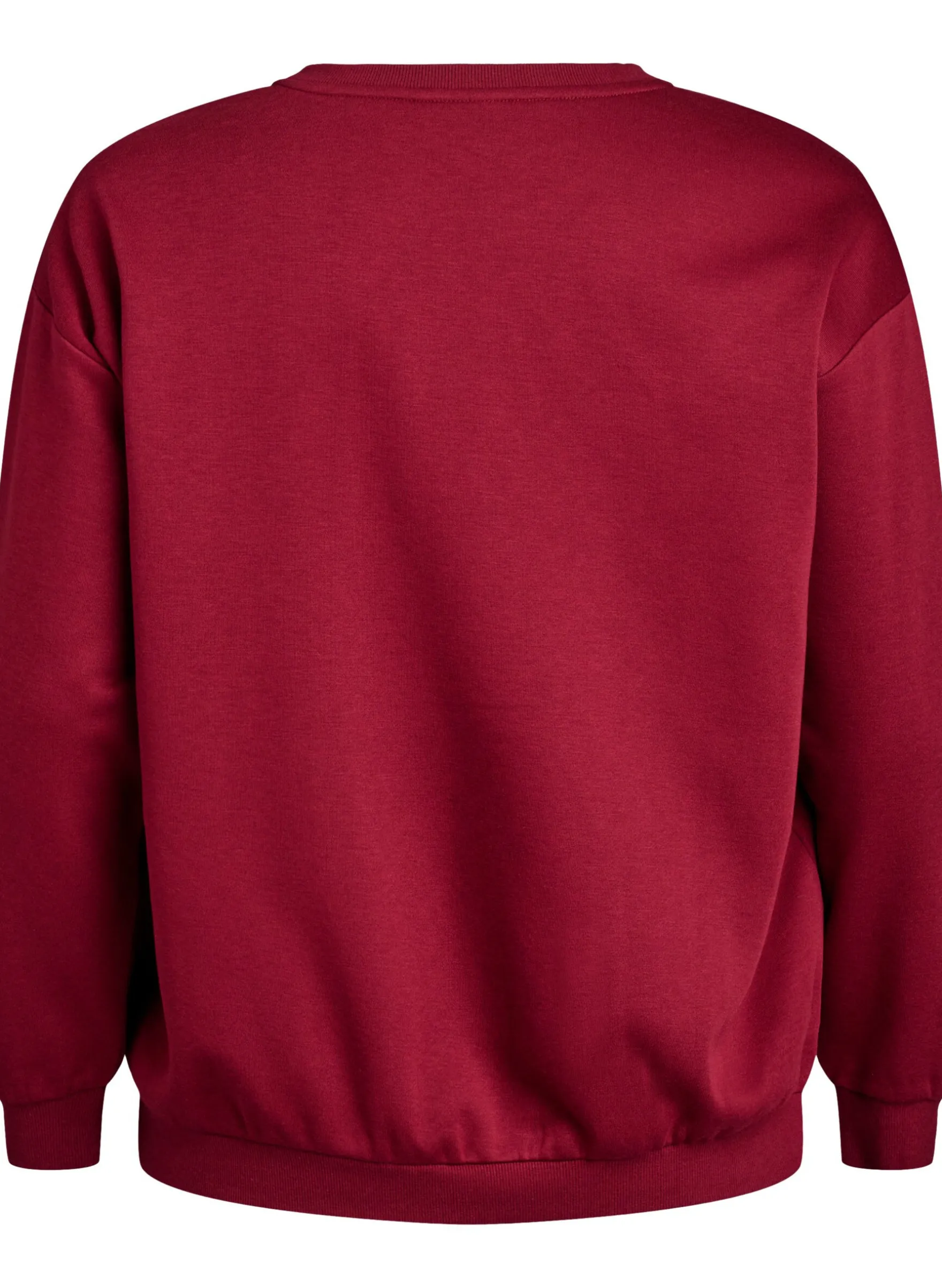 Sweatshirt mit Frottee-Schriftzug