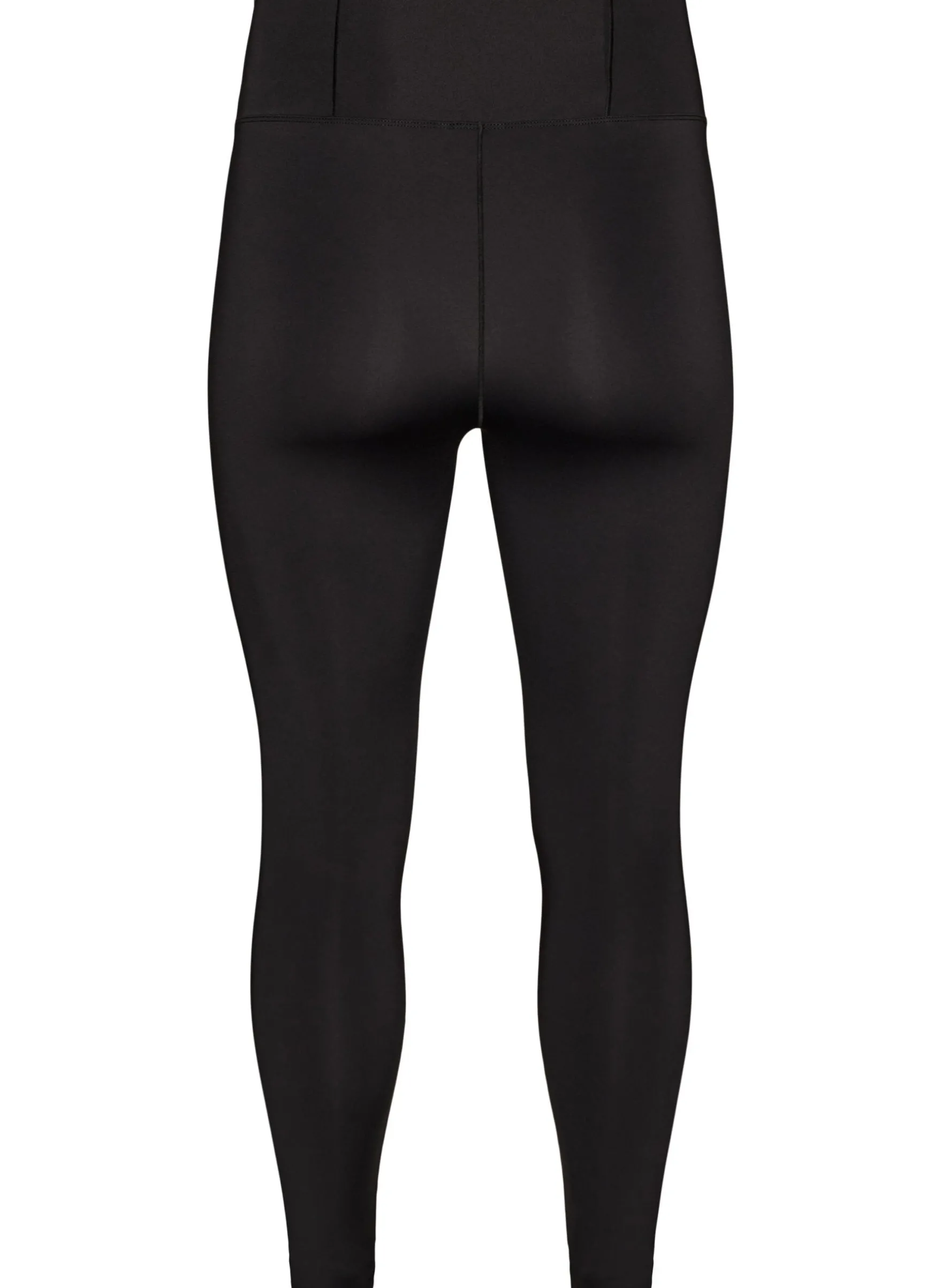 Trainingstights mit hoher Taille und Tasche im Bund