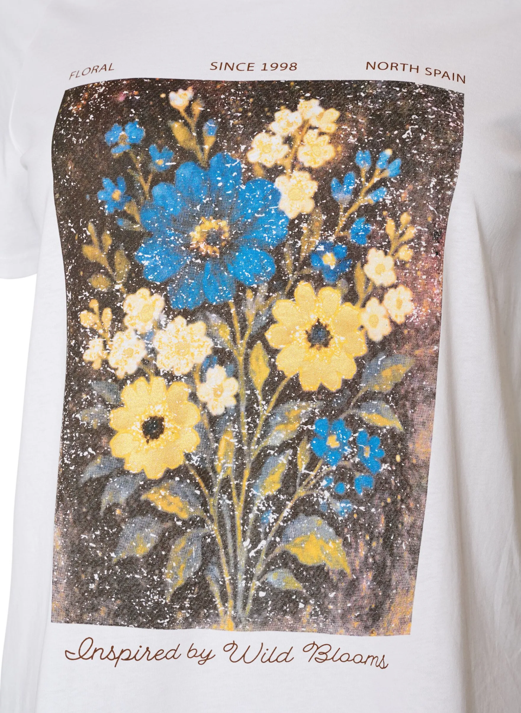 T-Shirt aus Baumwolle mit Frontprint