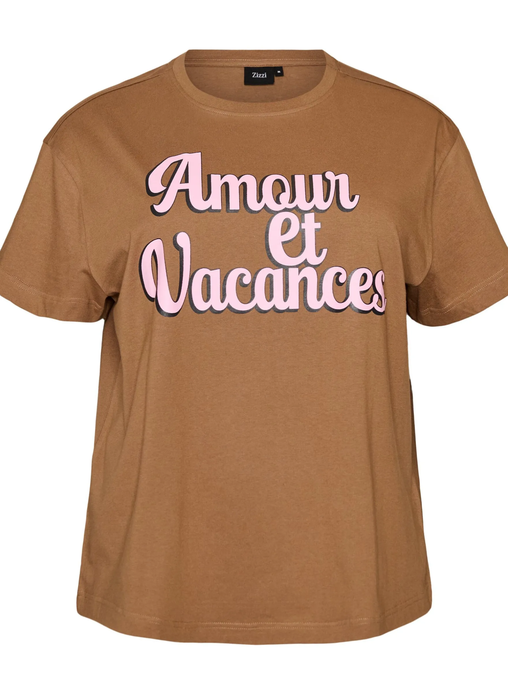 T-Shirt aus 100% Baumwolle mit kurzen Ärmeln und Print