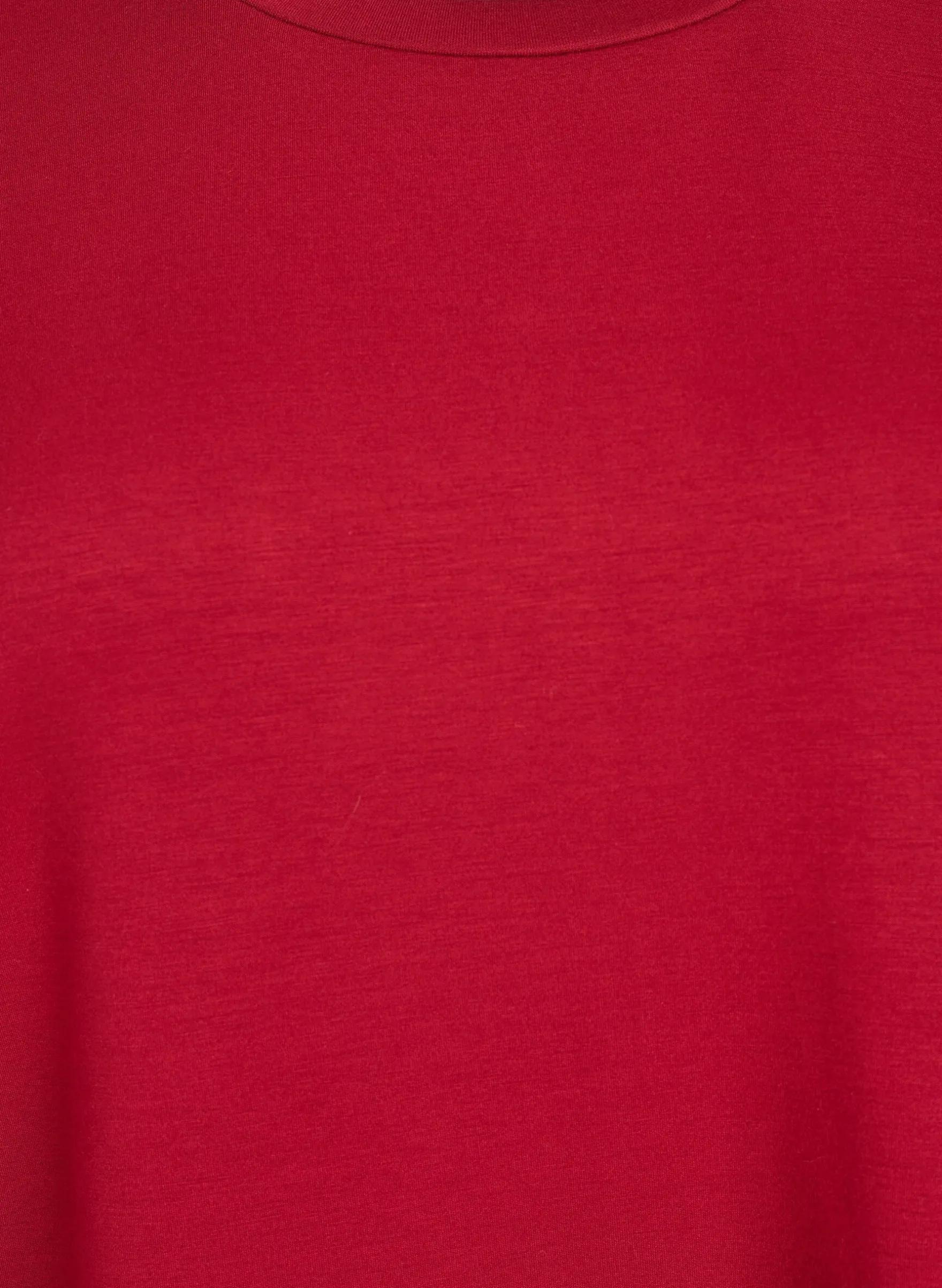 T-Shirt-Kleid aus Jersey mit Seitenschlitzen