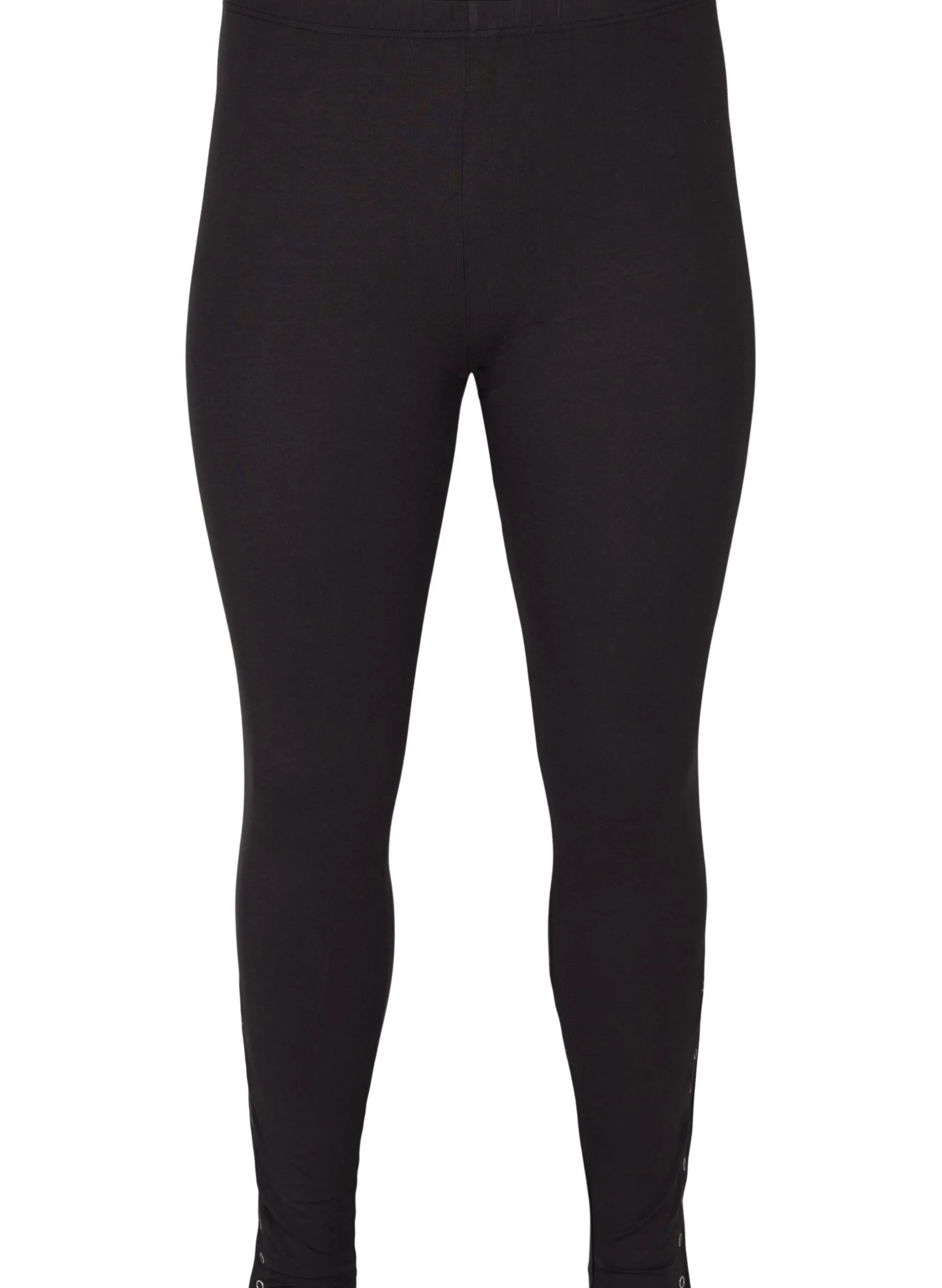 Viskoseleggings mit Druckknöpfen
