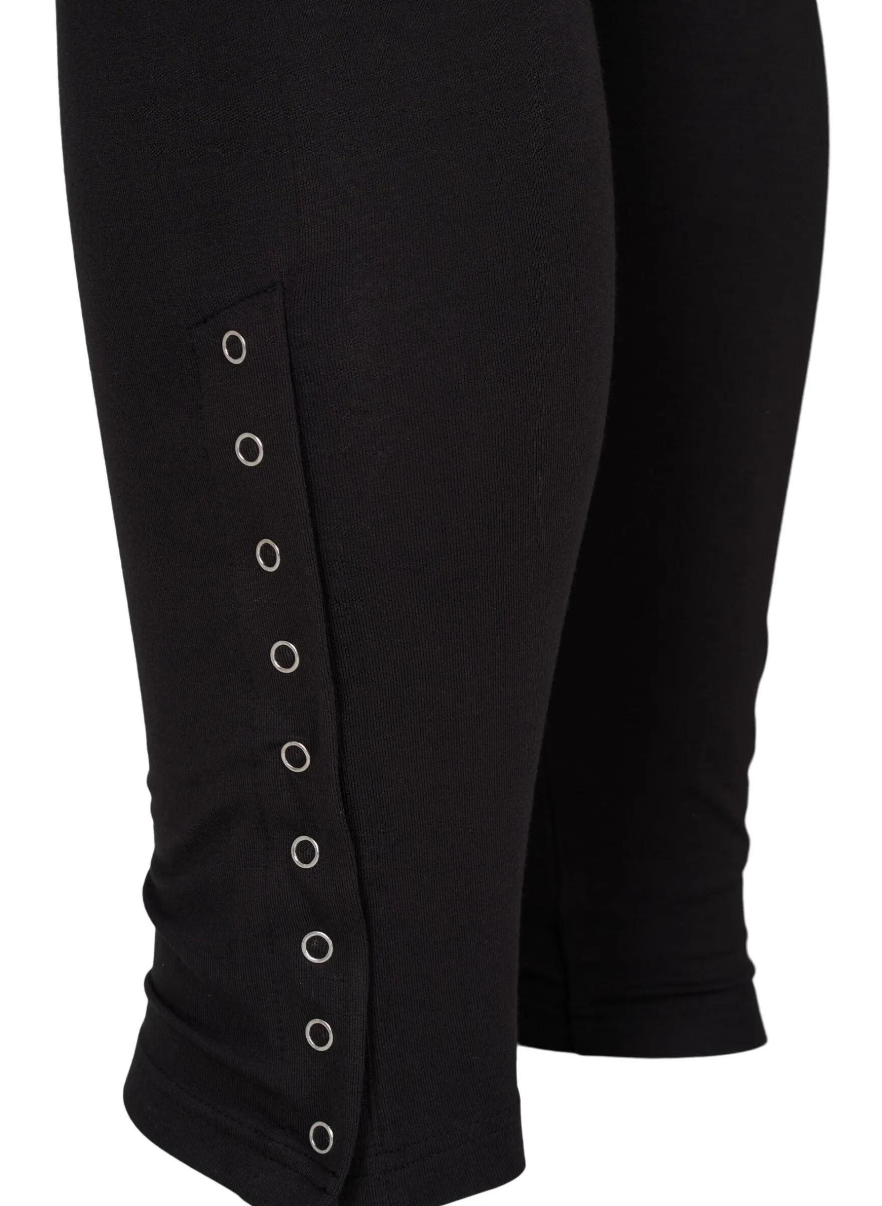 Viskoseleggings mit Druckknöpfen