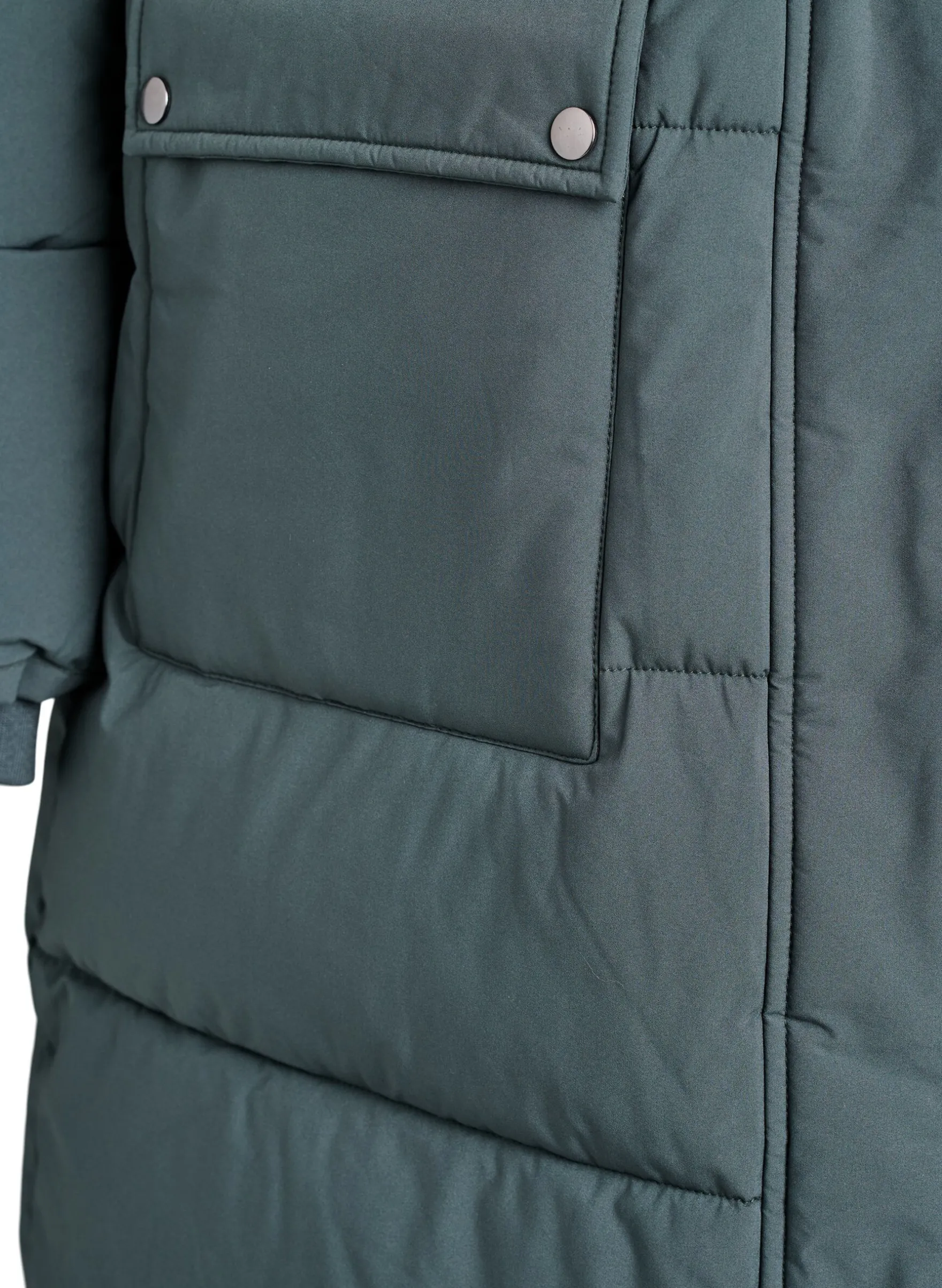 Wasserabweisender Parka mit Kunstpelzkragen