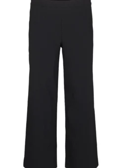 Weit geschnittene Hose mit elastischem Bund