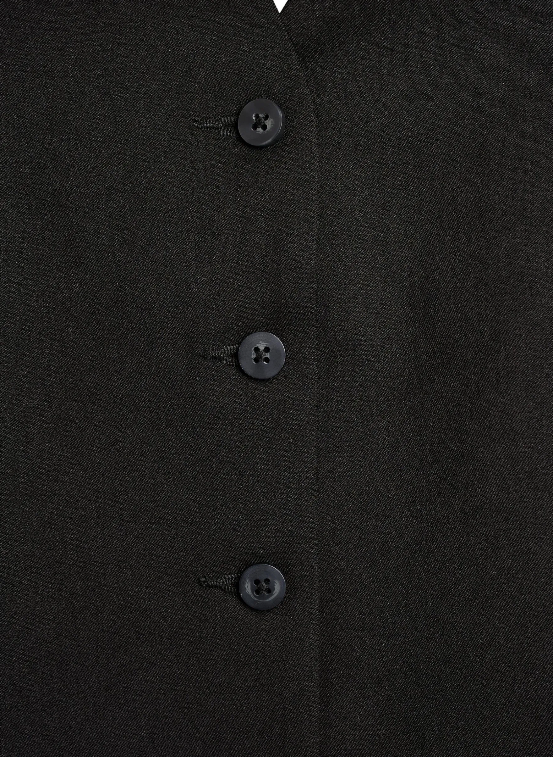 Weste mit Knopfverschluss