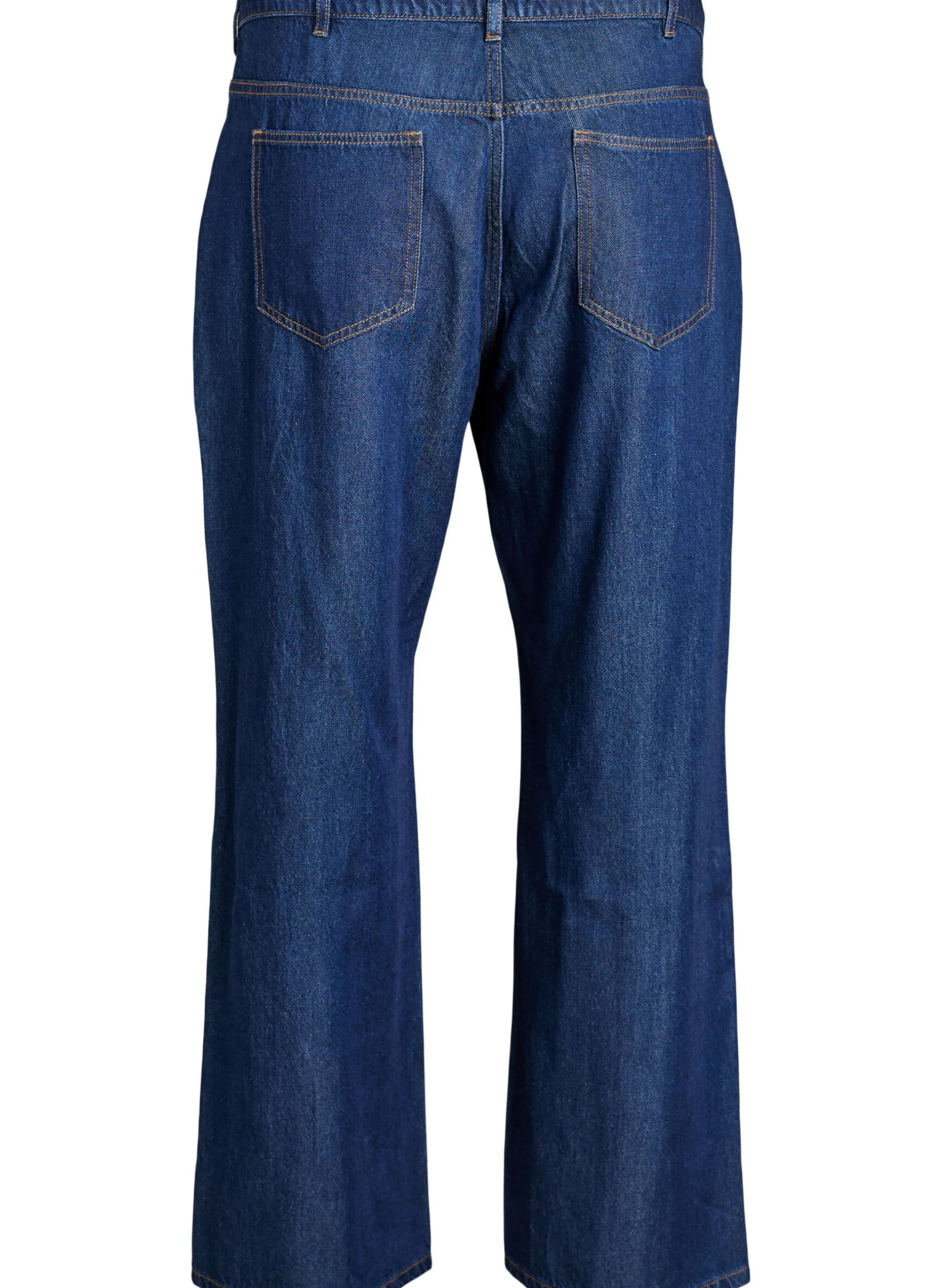 Wide Leg Jeans mit Bindegürtel und hoher Taille